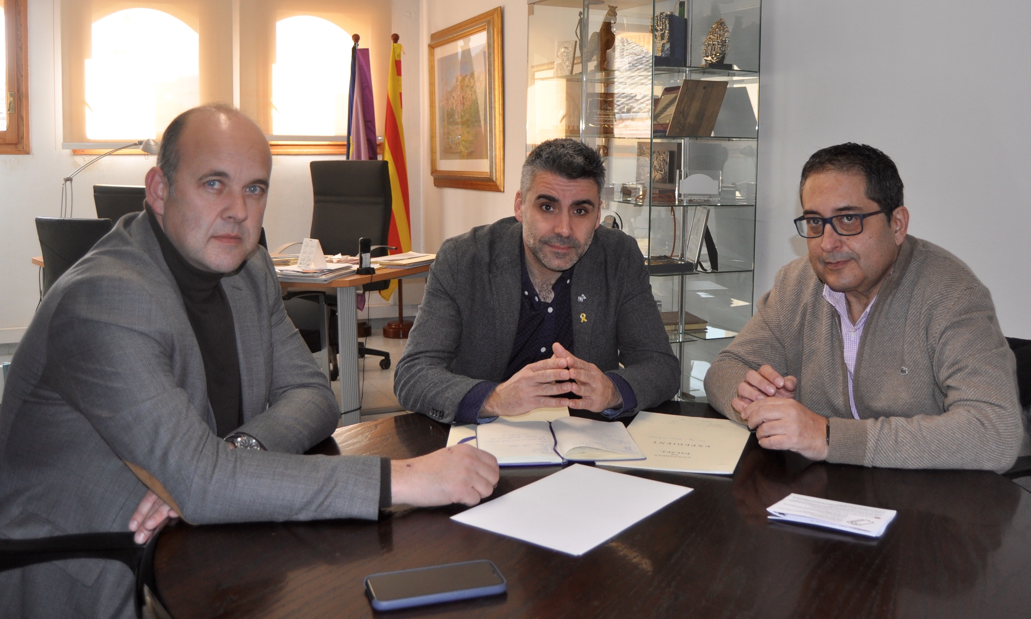 Reunió Alcaldes Falset Móra Gandesa