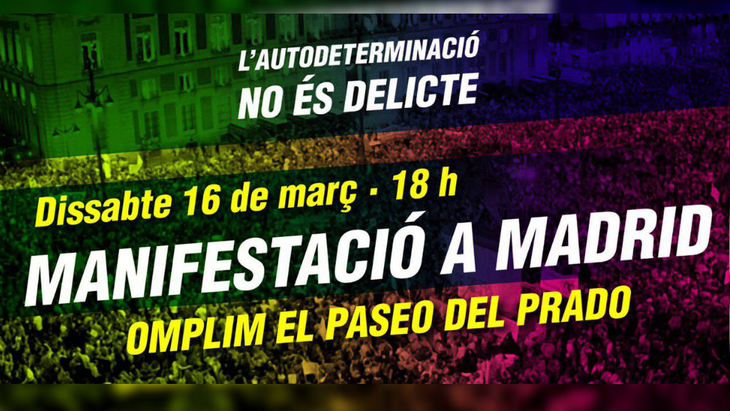 manifestacio madrid 16 marc